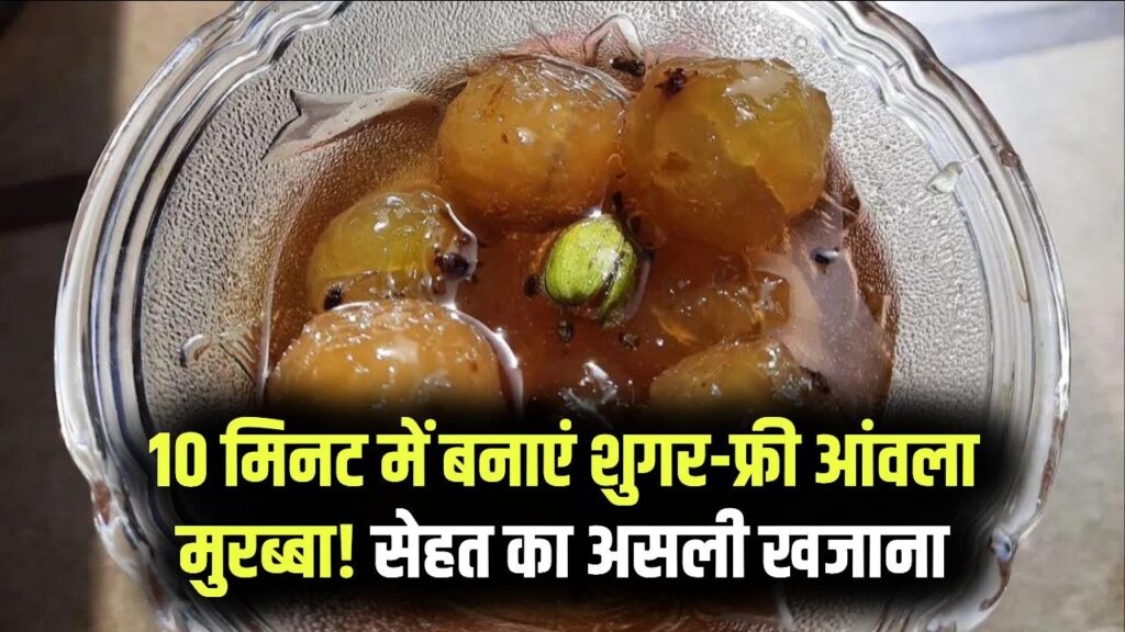 बिना चीनी का आंवला मुरब्बा! सिर्फ 10 मिनट में घर पर बनाएं 'सेहत का खजाना'; इम्यूनिटी बढ़ाने वाली ये रेसिपी है बिल्कुल फ्री