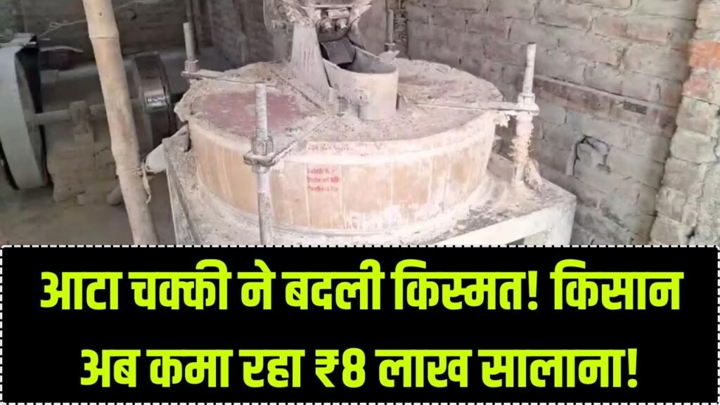 किसान से बिजनेसमैन बनने का सुपरहिट फॉर्मूला! सिर्फ एक आटा चक्की ने बदल दी जिंदगी, अब सालाना हो रहा ₹8 लाख का मुनाफा