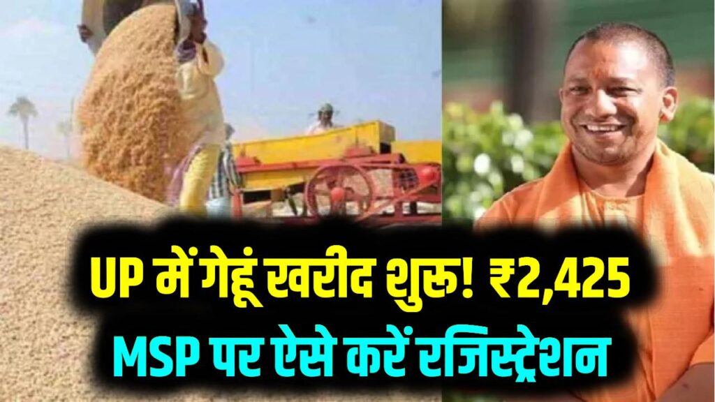 यूपी के किसानों के लिए अच्छी खबर! आज से ₹2,425 की MSP पर गेहूं की सरकारी खरीद शुरू; ऐसे कराएं अपना ऑनलाइन रजिस्ट्रेशन