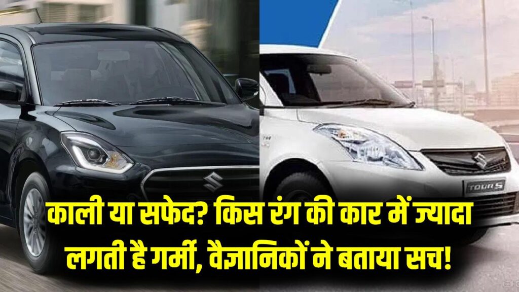 काली या सफेद? किस रंग की कार में लगती है ज्यादा गर्मी? वैज्ञानिकों ने चौंकाने वाले टेस्ट के बाद खोल दिया असली राज