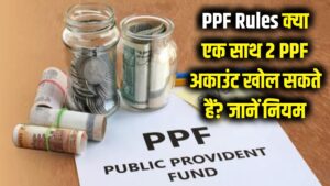PPF Rules: क्या एक साथ चला सकते हैं 2 पीपीएफ अकाउंट? निवेश से पहले जान लें ये कड़ा नियम