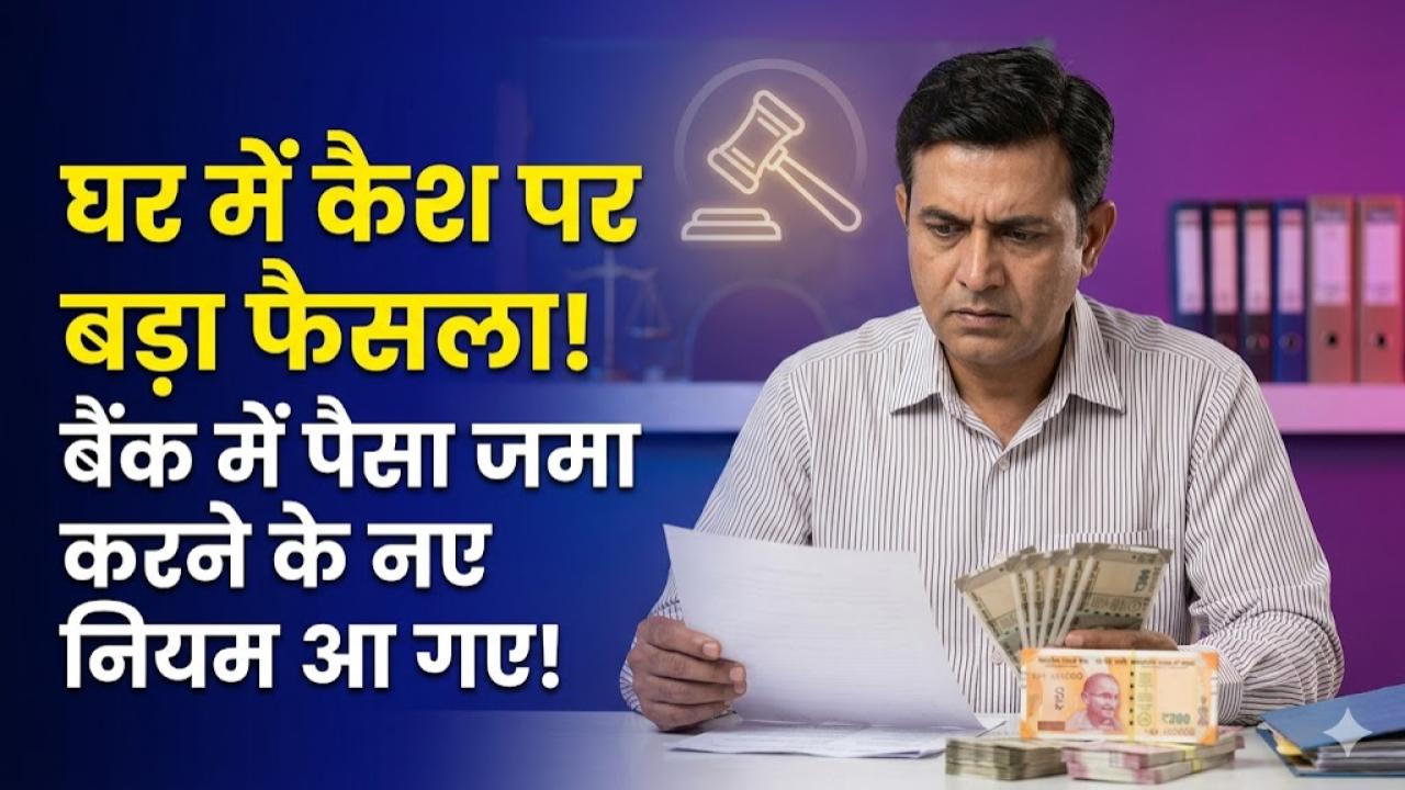 Cash Deposit: घर में कैश रखने वालों के लिए कोर्ट का बड़ा आदेश! बैंक में पैसा जमा करने से पहले पढ़ लें ये नई गाइडलाइन