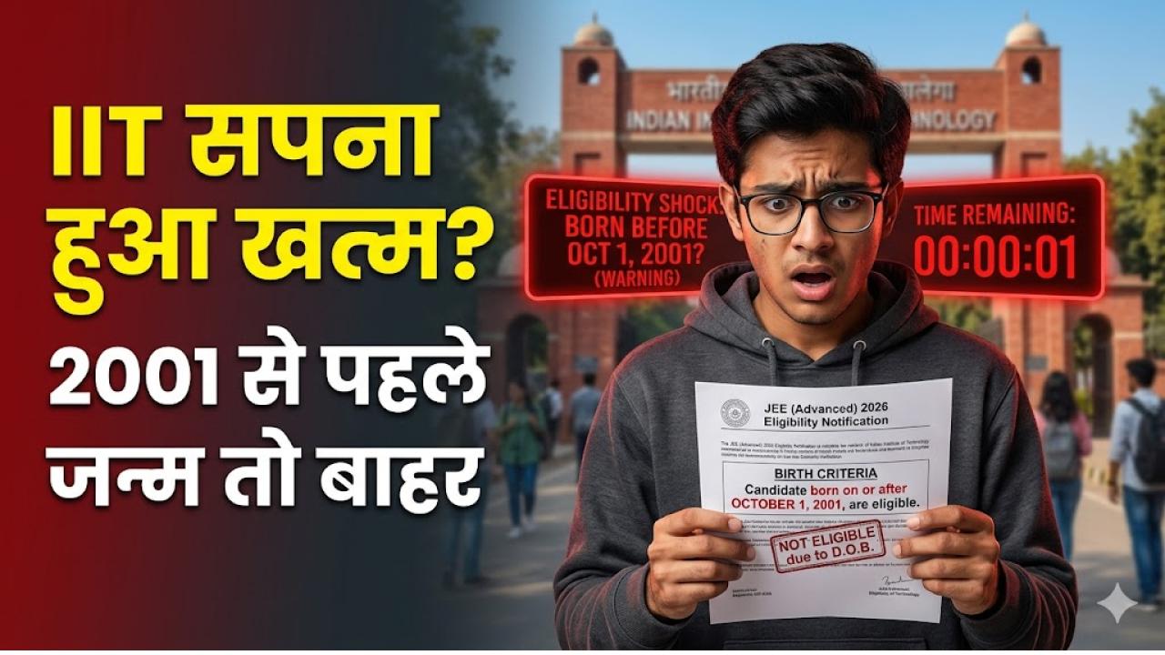 IIT Admission: 2001 से पहले हुआ है जन्म तो भूल जाइए आईआईटी में एडमिशन का सपना! जानें IIT की 5 जरूरी शर्तें
