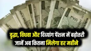 पेंशनधारकों की मौज! सरकार का बड़ा ऐलान—वृद्धावस्था, विधवा और दिव्यांग पेंशन की रकम बढ़ी; अब हर महीने आएगी इतनी राशि