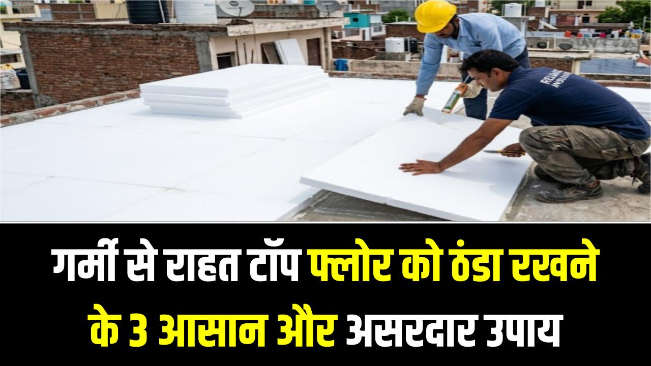 भट्टी जैसा तप रहा है घर का 'टॉप फ्लोर'? पानी डालने की गलती न करें! गर्मी से बचने के लिए तुरंत अपनाएं ये 3 धाकड़ तरीके